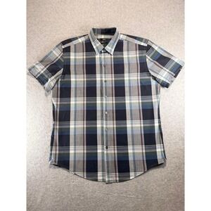 Men's Short Sleeve Boss Hugo Sharp Fit Size XL Button Down Shirt
